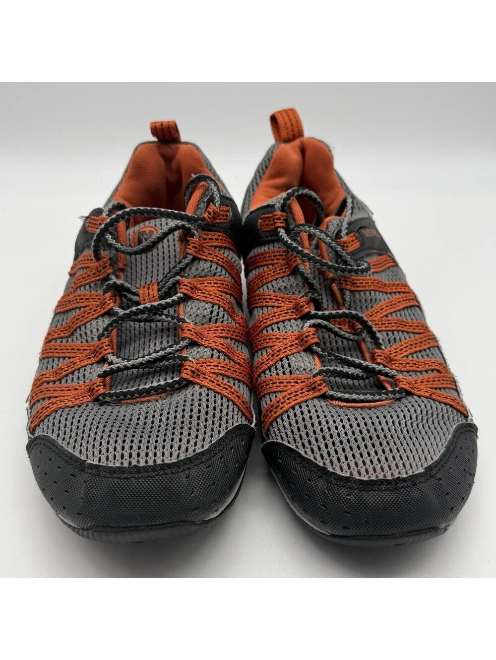Merrell Coastrider J115 Men’s 9.5 Gray Orange Water Hiking Trail Shoes